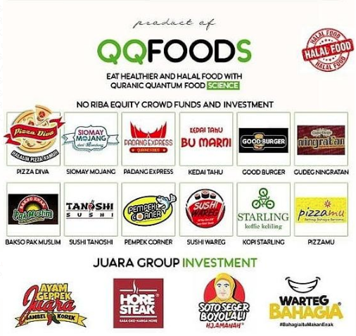 Jadi Reseller Halal QQ Foods, Sehat dan Berkah dengan Berjamaah, Bonus 5 jutaan
